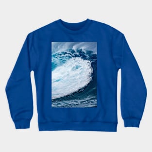 Ocean Wave Crewneck Sweatshirt
